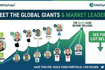 Trillion Dollar companies list, Top 10 Comapanies, most valuable companies.